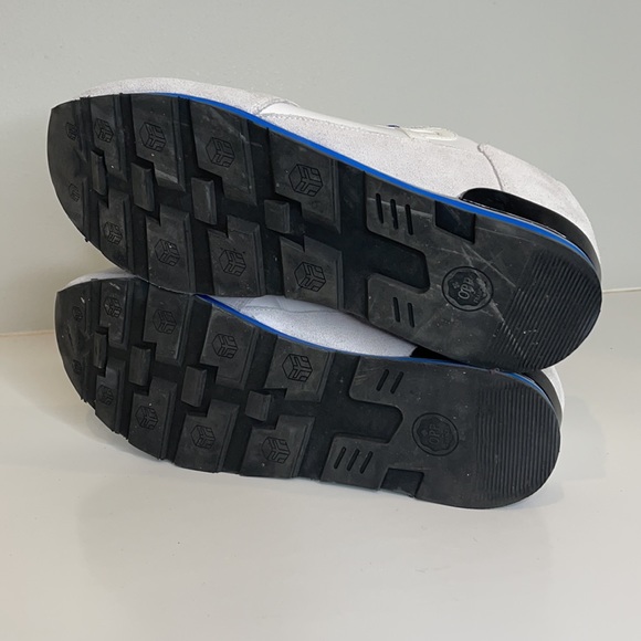 OPP France Lace Up Suede Sneakers in White Size 10 - Picture 7 of 7